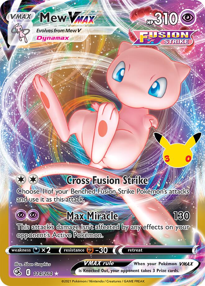 Mew VMAX — English 30th Classic Collection