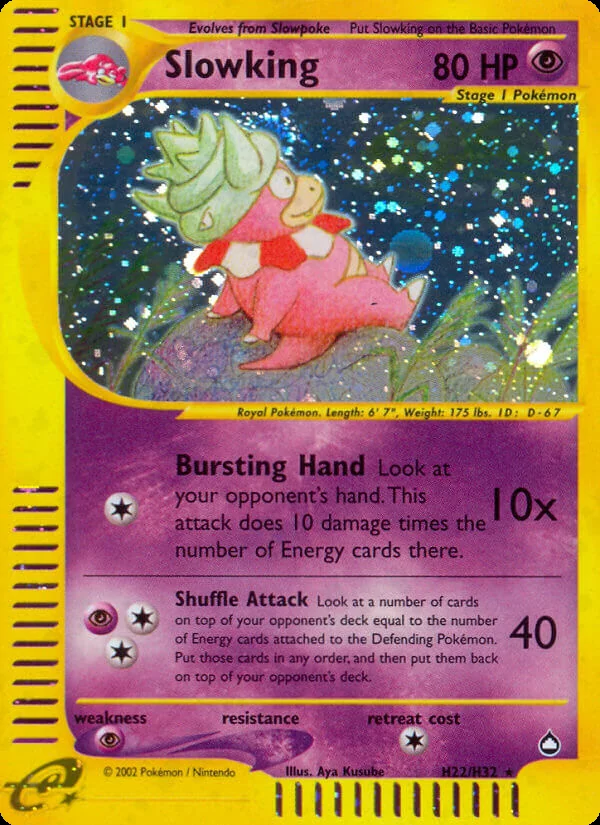 Slowking — English Aquapolis