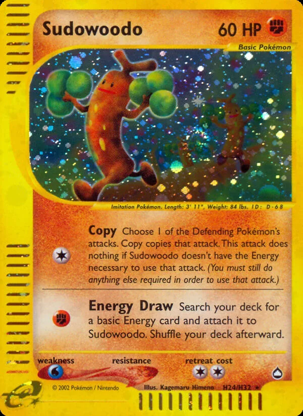 Sudowoodo — English Aquapolis