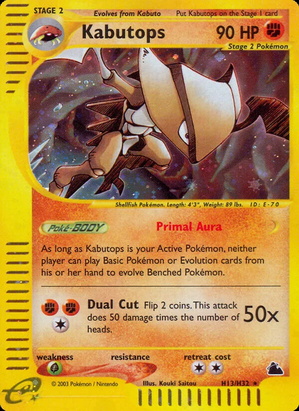 Kabutops — English Skyridge