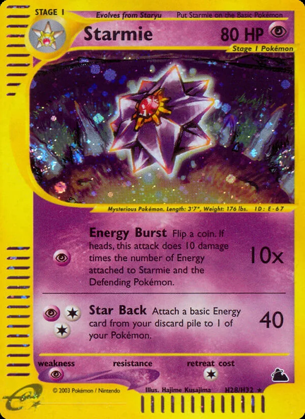 Starmie — English Skyridge